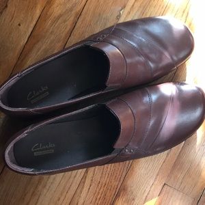 Clarks Brown Loafers size 11 (women’s)